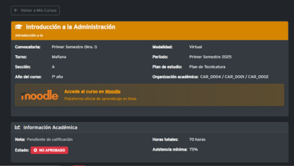 Vista de Datos Adicionales